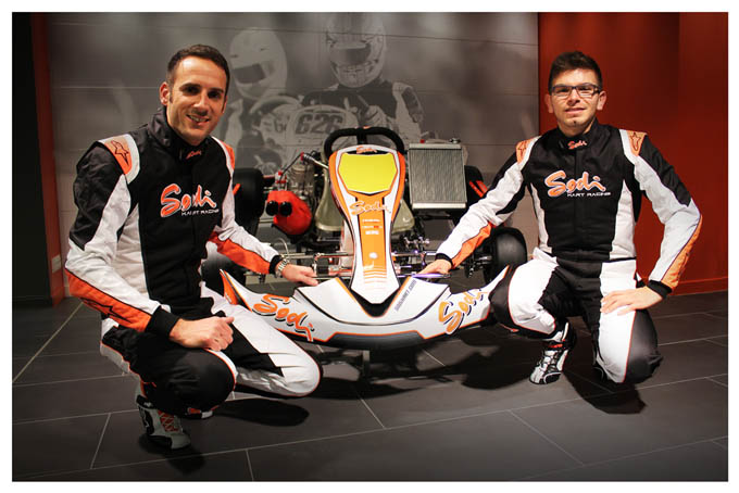 Sodi kart Arnaud Kozlinski en Anthony Abbasse racexpress